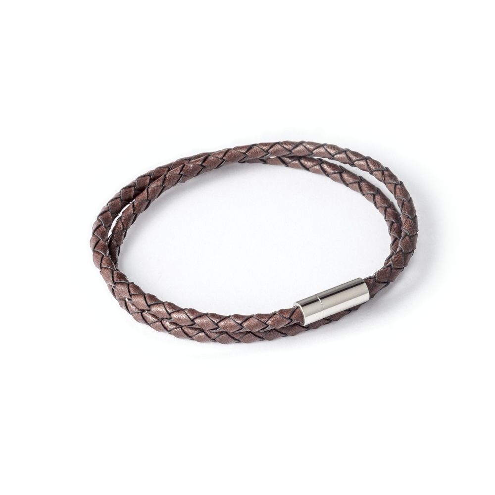 Vivo - Two-turn leather bracelet - Mon Art Firenze