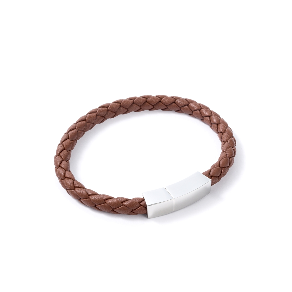 Quadro – Woven leather bracelet