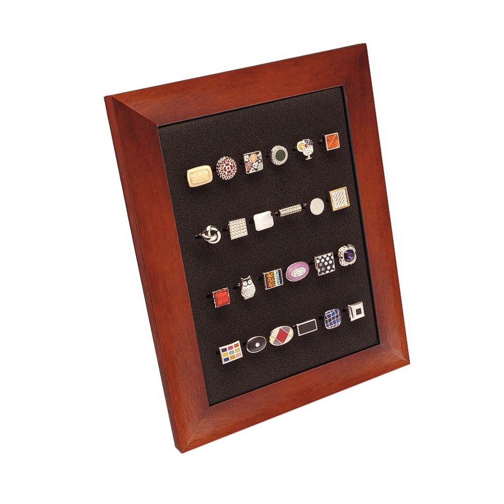 Display – Wooden frame for cufflinks