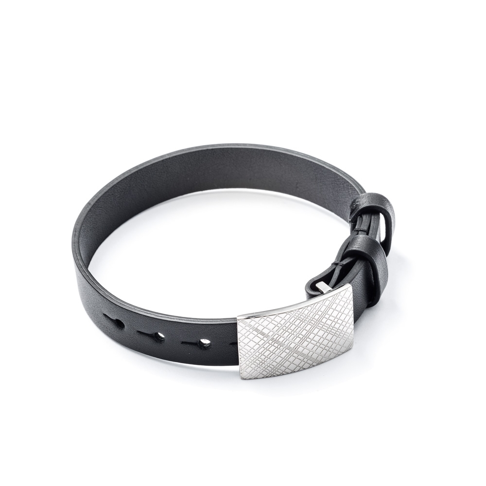 Placca – Leather bracelet